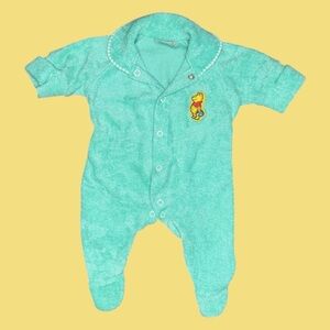 Vintage Winnie the Pooh Terry Cloth Sleeper